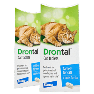 Drontal Deworming Tablet For Cats - 1 tablet