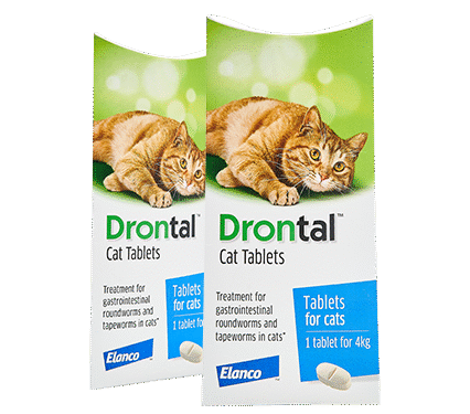 Drontal Deworming Tablet For Cats - 1 tablet