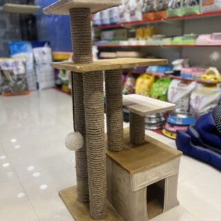 Scratching Post for Cats - 4 Pole (3 Feet)