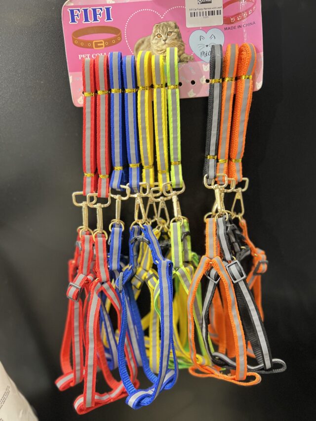 Reflective Cat Harness with Leash