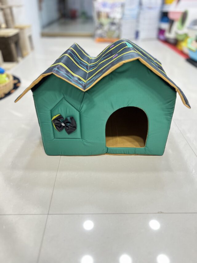 Cat Double Hut House