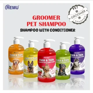 Remu Flea & Tick Dog Shampoo 600ml