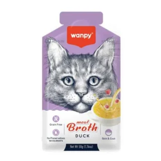 Wanpy Meat Broth Duck for Cats 50g