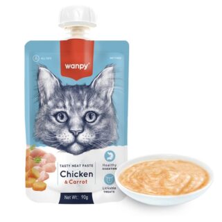 Wanpy Tasty Meat Chicken & Carrot 90g