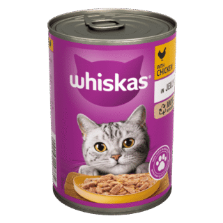 Whiskas With Chicken In Jelly Tin 400g