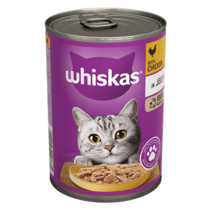 Whiskas With Chicken In Jelly Tin 400g