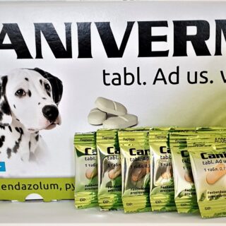 Caniverm Deworming Tablets for Cats & Dogs