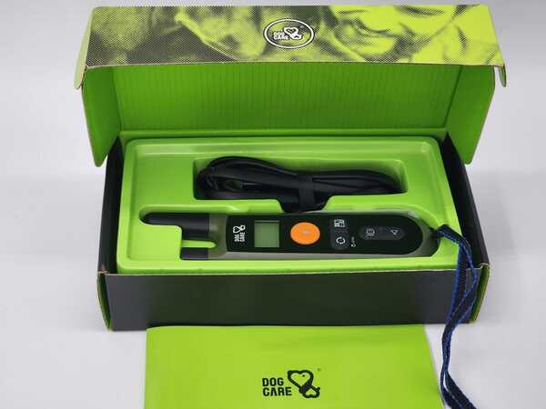 Dog training collar