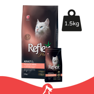 Reflex Plus Cat Food Hairball & Indoor 1.5Kg