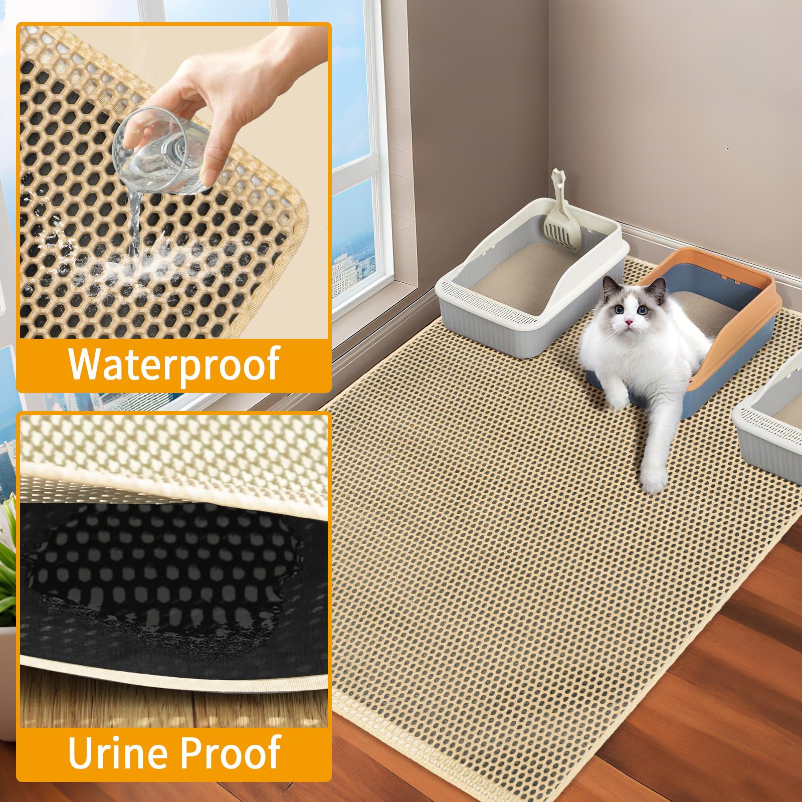 litter tray mat
