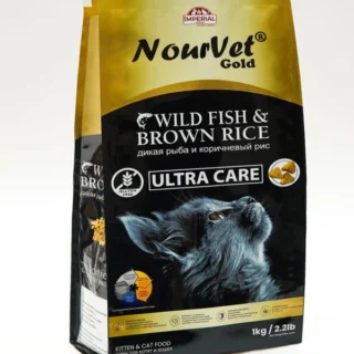 Nourvet Gold Ultra Care Cat Food 1Kg