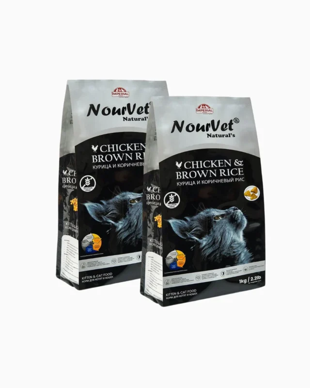 Nourvet Natural Cat Food 1Kg