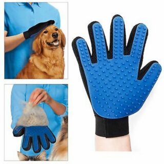 pet hair grooming glove