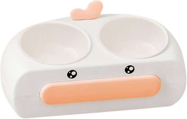 Duck Face Double Bowl White (Large) - Image 4