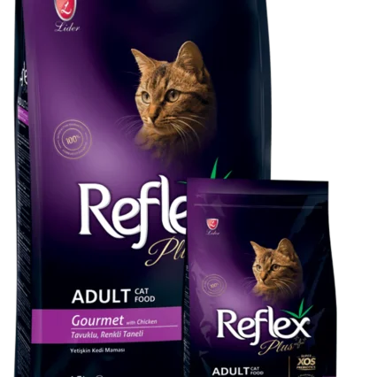 Reflex Plus Gourmet Adult Cat Food with Chicken 1.5kg