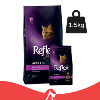 Reflex Plus Gourmet Adult Cat Food with Chicken 1.5kg