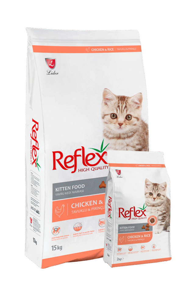 Reflex Kitten Food - Chicken & Rice 2kg