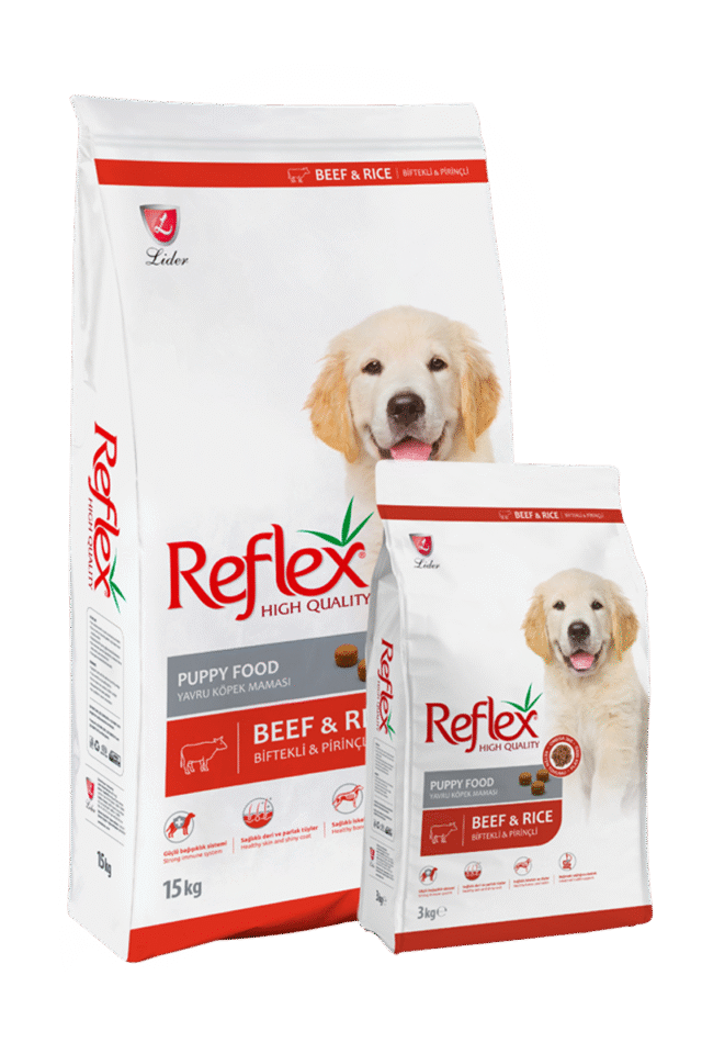 Reflex Puppy Food - Beef & Rice