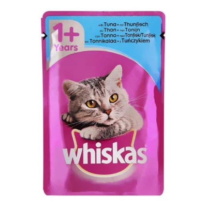 Whiskas 1+ in Jelly 85g Pouch - (Assorted Flavours)