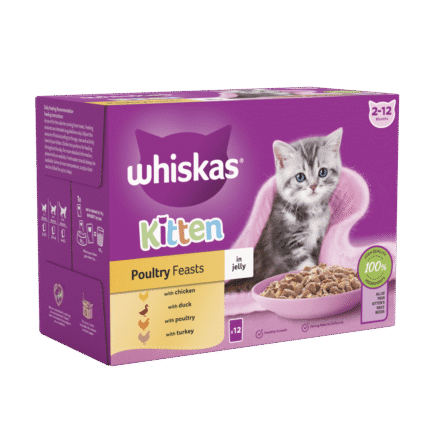 Whiskas Junior Kitten 2-12 Pouch 85g