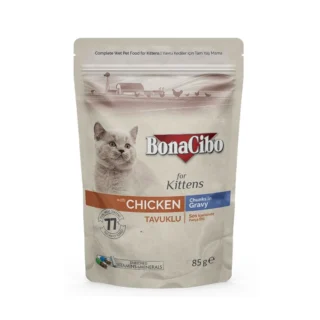 BonaCibo for Kittens - Chicken in Gravy 85g