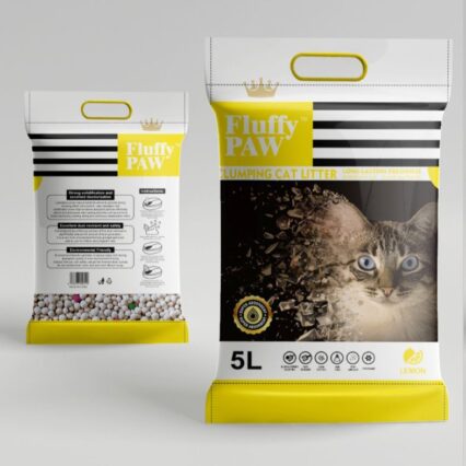Fluffy Paw Bentonite Cat Litter 5L