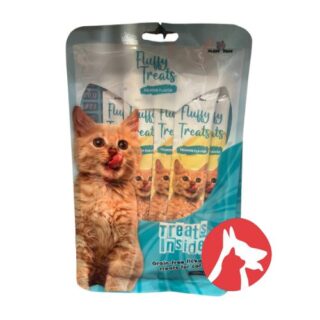 Fluffy Treats for Cats - Salmon Flavor