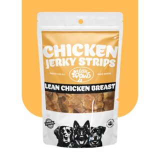Little Paws Chicken Jerky Strips for Dogs 70g