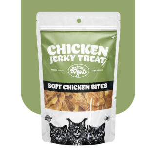 Little Paws Soft Chicken Jerky Treat for Cats 70g