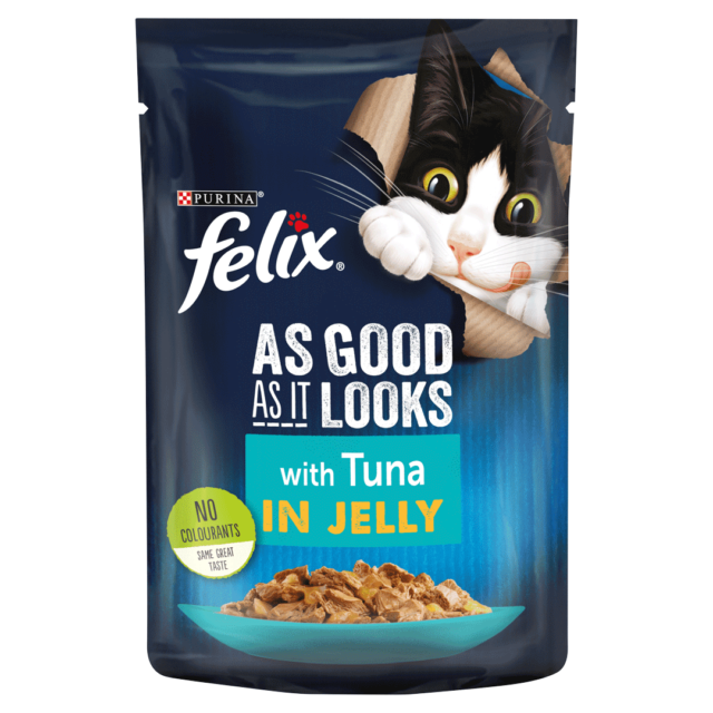 Purina Felix with Tuna in Jelly for Adult Cats 100g