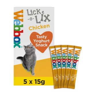 Webbox Lick-e-Lix with Chicken 5x15g
