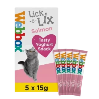 Webbox Lick-e-Lix with Salmon 5x15g