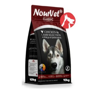 Nourvet Adult Dog Food - Chicken & Lamb 10kg