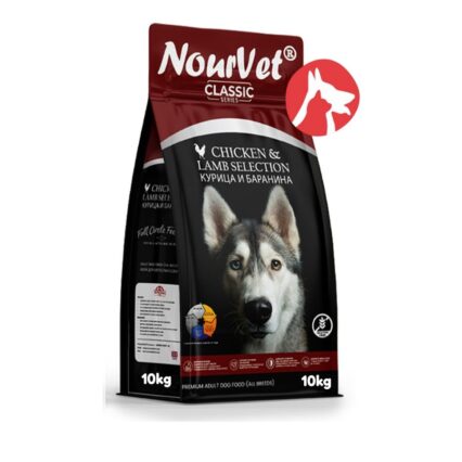 Nourvet Adult Dog Food - Chicken & Lamb 10kg