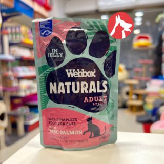 Webbox Naturals Adult - MSC Salmon 100g