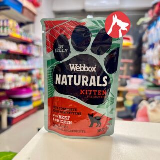 Webbox Naturals Kitten - Beef & Chicken 100g