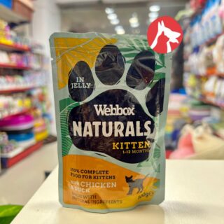 Webbox Naturals - Kitten Chicken & Duck 100g
