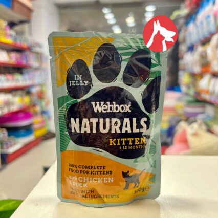 Webbox Naturals - Kitten Chicken & Duck 100g