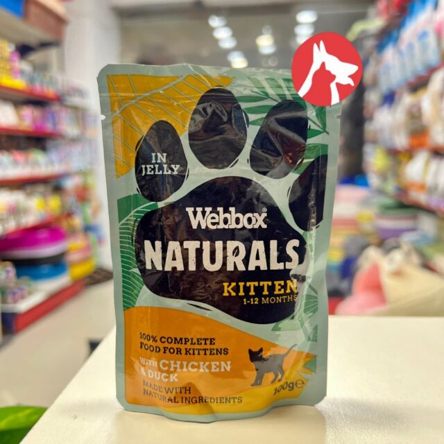 Webbox Naturals - Kitten Chicken & Duck 100g