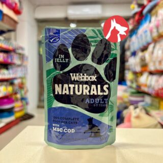 Webbox Naturals Adult - MSC Cod 100g