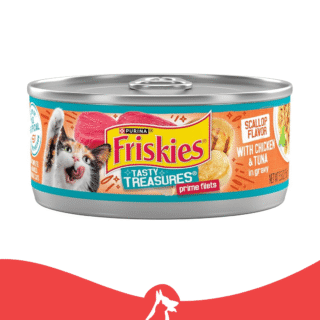 Friskies Tin - Prime Filets with Chicken & Tuna in Gravy 156g