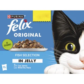 Purina Felix - Fish Selection Jelly 85g