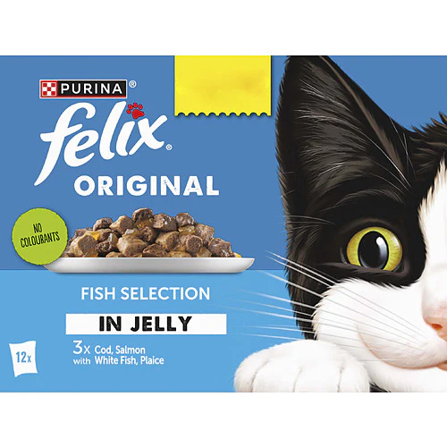 Purina Felix - Fish Selection Jelly 85g