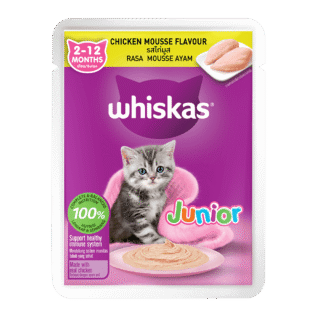 Whiskas Jelly Kitten 2-12 Months – Chicken 80g