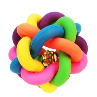 Rainbow Ball with Bell Toy