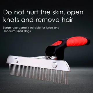 Rake Grooming Comb Large