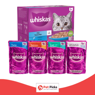 whiskas fish flavors in jelly. Tuna, Salmon, Cod, Whitefish