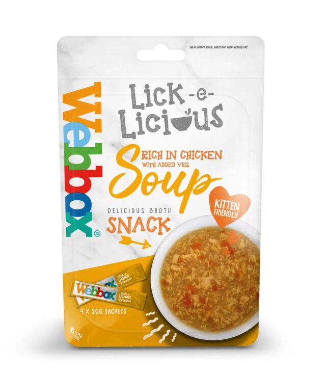 Webbox Lick-e-Licious Chicken Soup