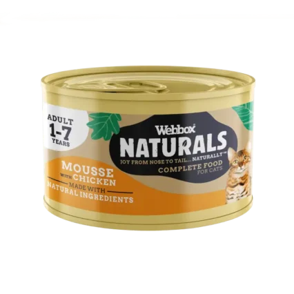 Webbox Naturals Mousse Chicken Tin 85g