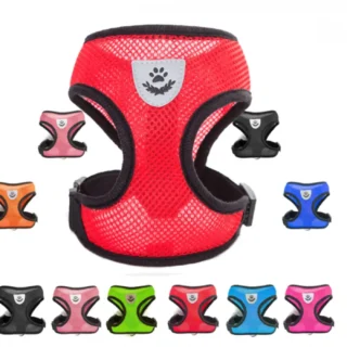 AirMesh Breathable Cat Harness with Leash